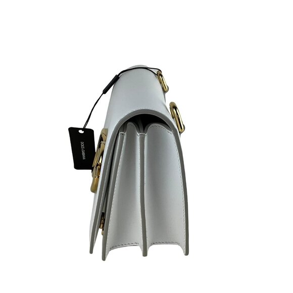 Dolce&Gabbana Women's Embellished DG Interlocking Shoulder Bag White - Picture 6 of 11